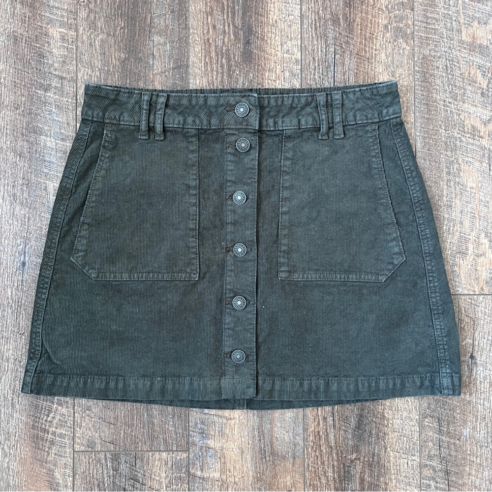 Corduroy skirt